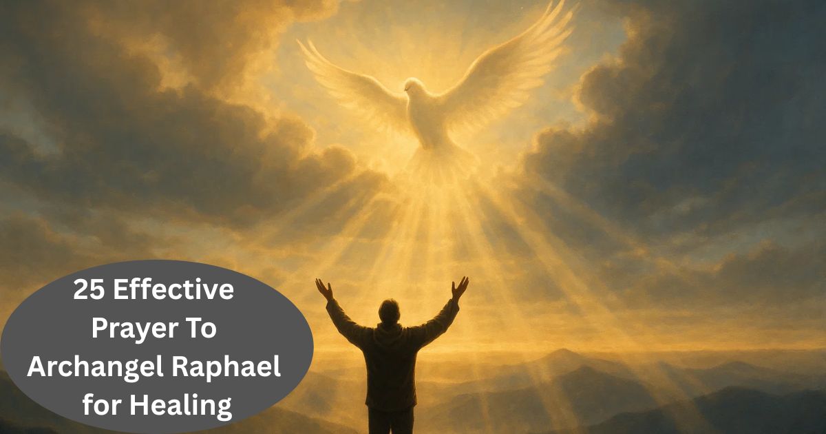 25 Effective Prayer To Archangel Raphael for Healing
