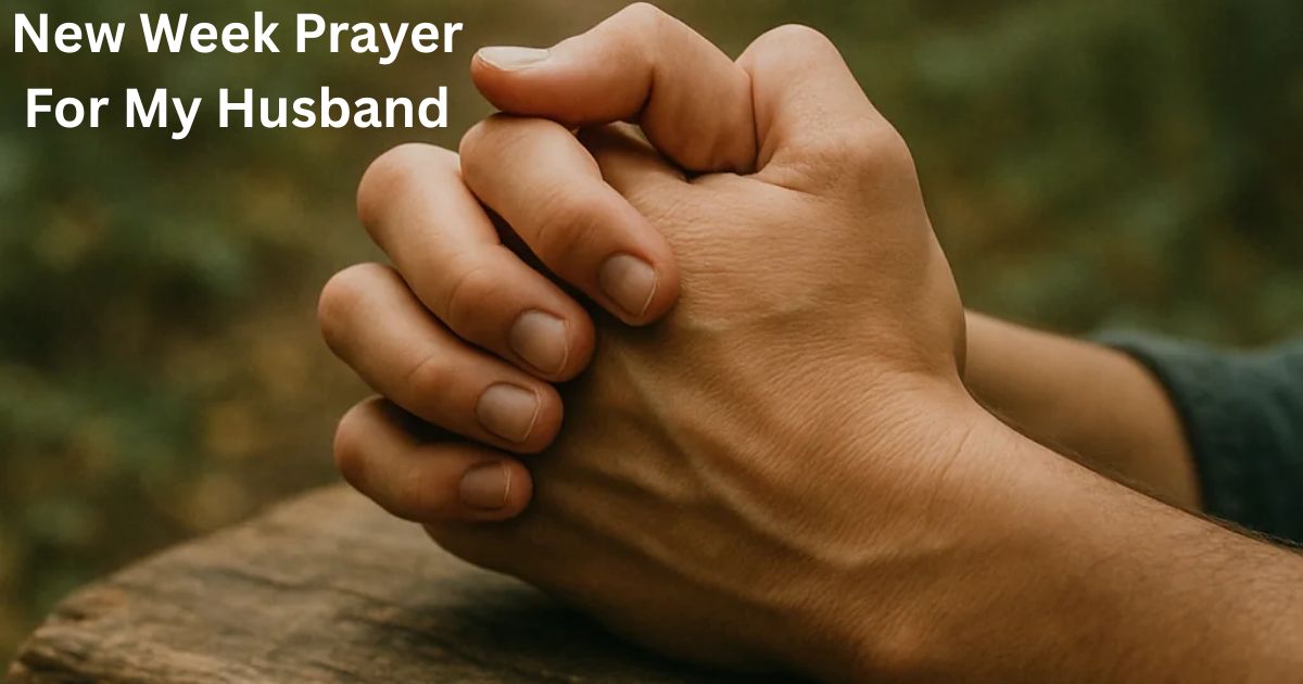 New Week Prayer For My Husband
