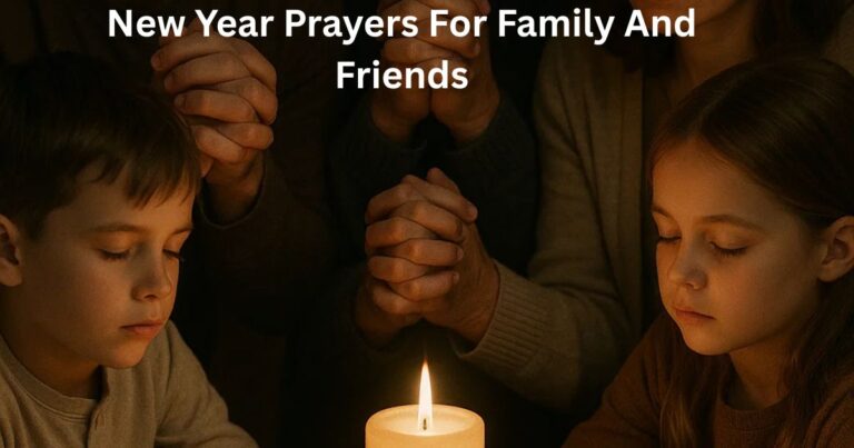 New Year Prayers For Family And Friends